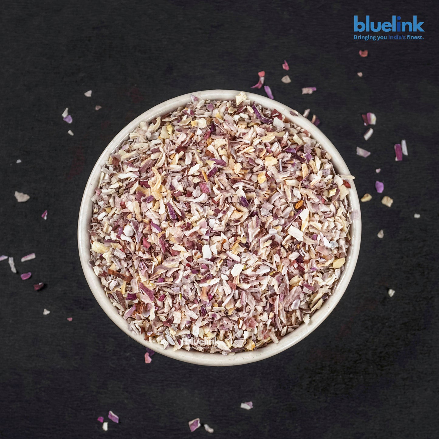 Dehydrated Pink Onion Chopped