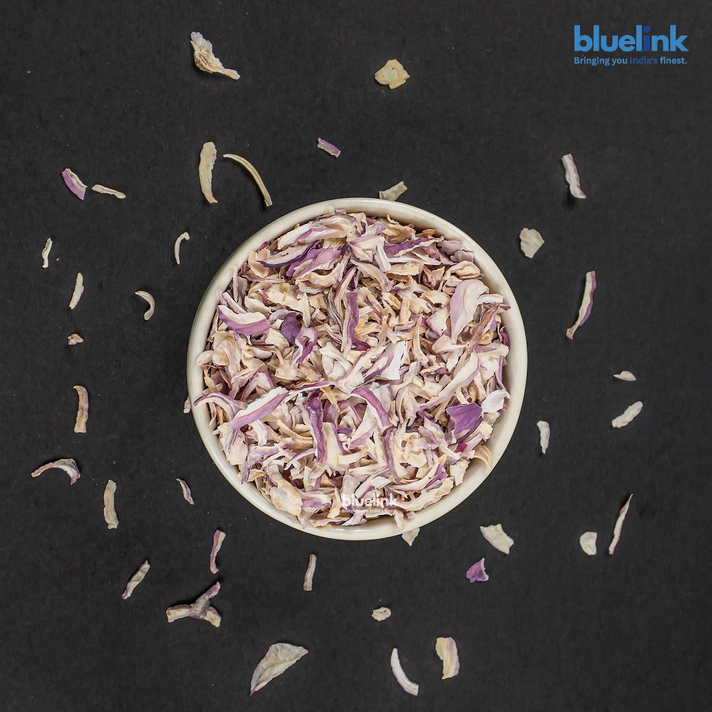 Dehydrated Pink Onion Kibbled